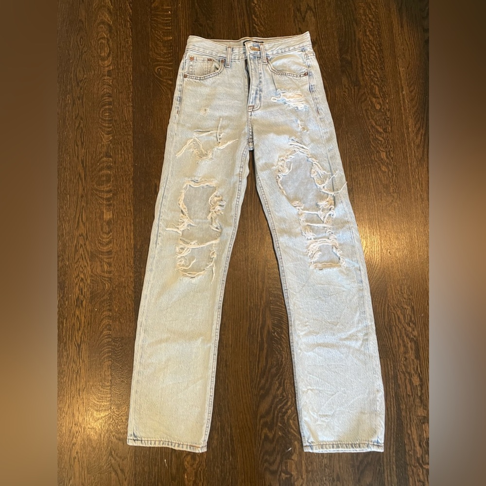 Aeropostale-light blue 90’s Baggy Jeans (0)